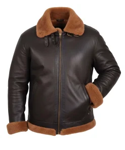 Brown Shearling Jacket
