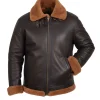 Brown Shearling Jacket