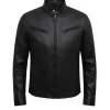 Black Vin Diesel Leather Jacket