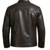 Mens Leather Trucker Jacket