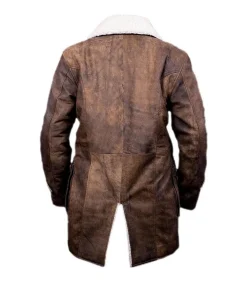 Alternative view of Mens Shearling Fur Bane Leather Coat
