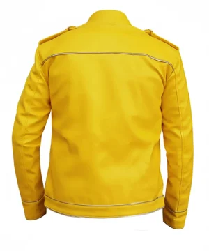 Alternative view of Mens Fred Yellow Strap Concert Jacket