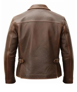 Buy Leather Brown Jacket