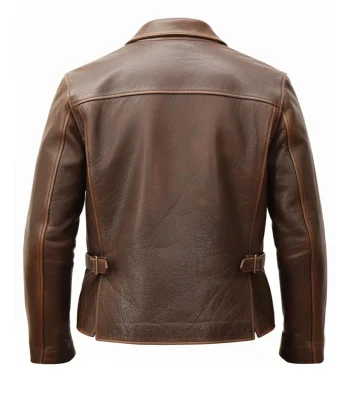 Buy Leather Brown Jacket