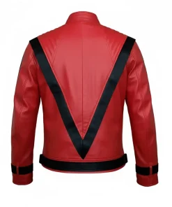 Alternative view of Mens Red And Black MJ Thriller Jacket