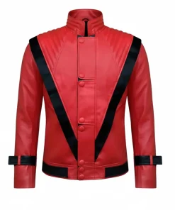 Buy Michael Jackson Thriller inspired Red and Black jacket from CelebsJacket – Master the unmatched style and gravity defying dance moves. Enjoy free shipping.