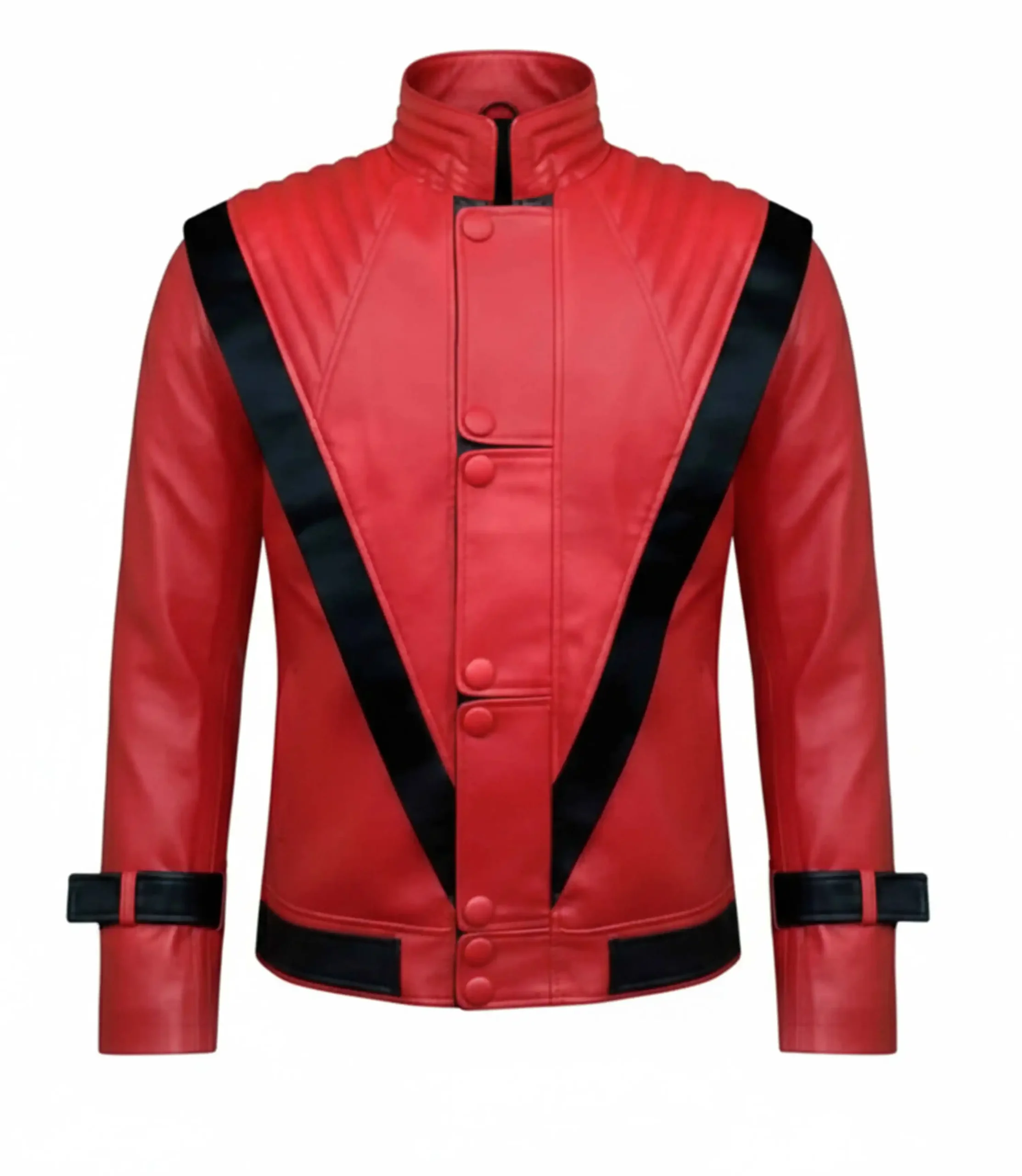 Buy Michael Jackson Thriller inspired Red and Black jacket from CelebsJacket – Master the unmatched style and gravity defying dance moves. Enjoy free shipping.