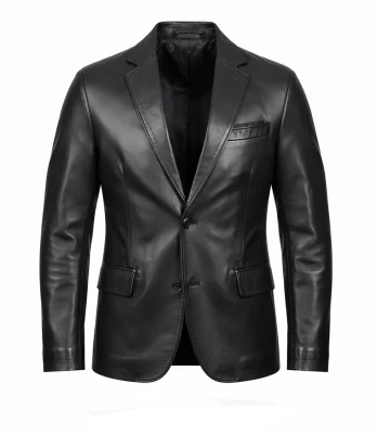 Buy Mens Leather Blazer