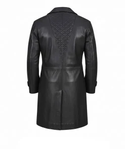 Long Black Leather Jacket