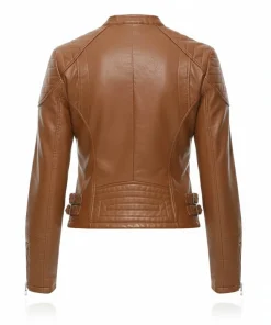Women's Leather Moto Jacket​