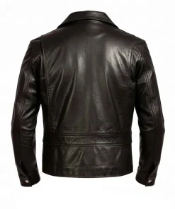 Cropped Leather Jacket