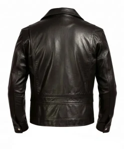 Cropped Leather Jacket