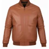 Buy Tan Leather Jacket