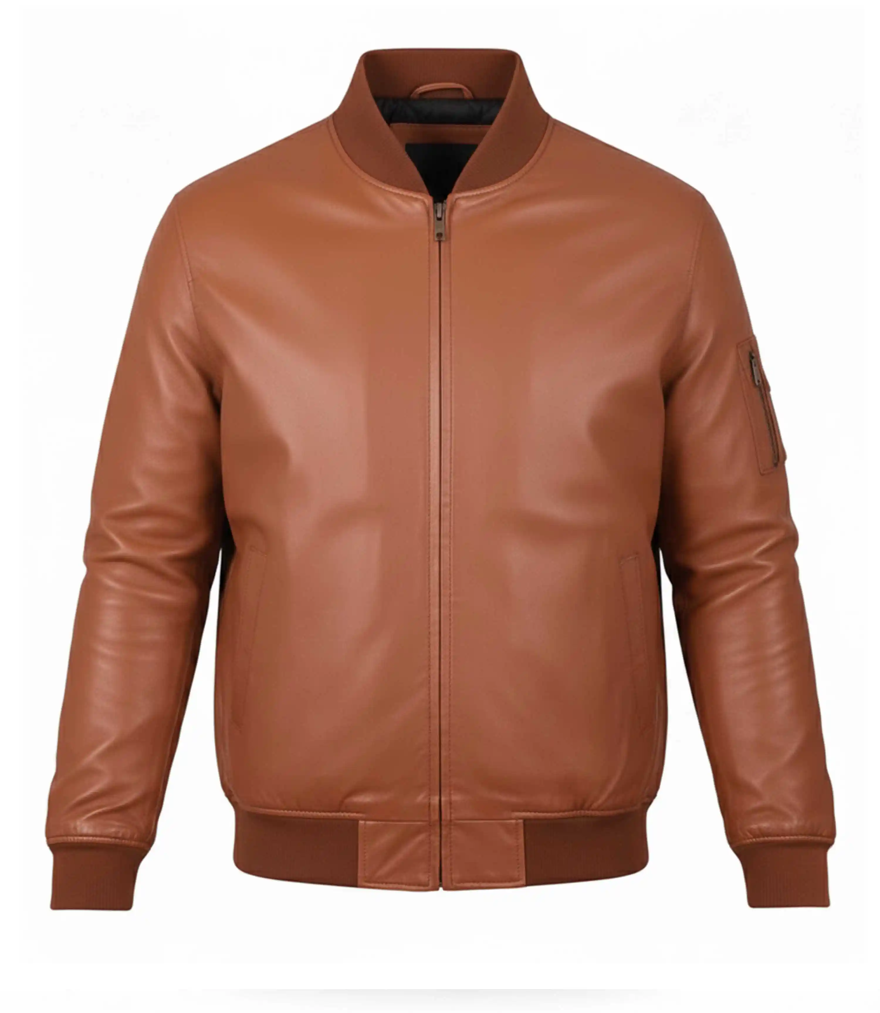 Buy Tan Leather Jacket