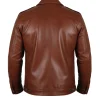Vintage Brown Leather Jacket
