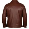 Men's Brown Leather Jacket​