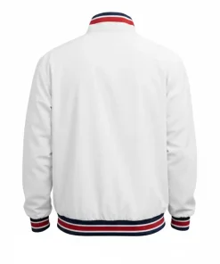 Alternative view of Barry Keoghan White Jacket