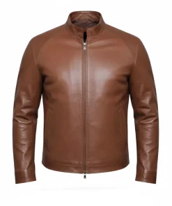 Mens Jack Henry Reacher Leather Brown Jacket