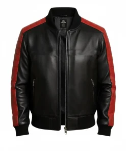 Ryan Miami Bomber Leather Jacket