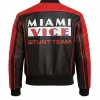 Ryan Miami Bomber Leather Jacket - Image 2
