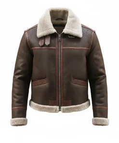 RE4 Leon Shearling Bomber Jacket