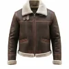 RE4 Leon Shearling Bomber Jacket