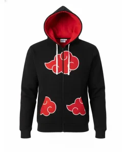 Anime Inspired Floating Cloud Graphic Hoodie