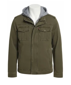 Olive Green NYC Military Jacket