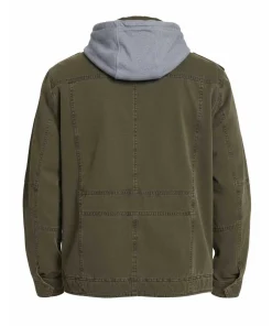 Alternative view of Olive Green NYC Military Jacket
