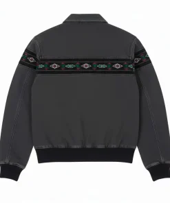 Alternative view of Mens Southwestern Cotton Bomber Aztec Jacket