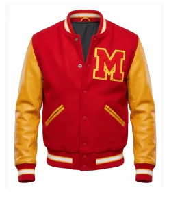 Mens Embroidered M MJ Thriller Jacket