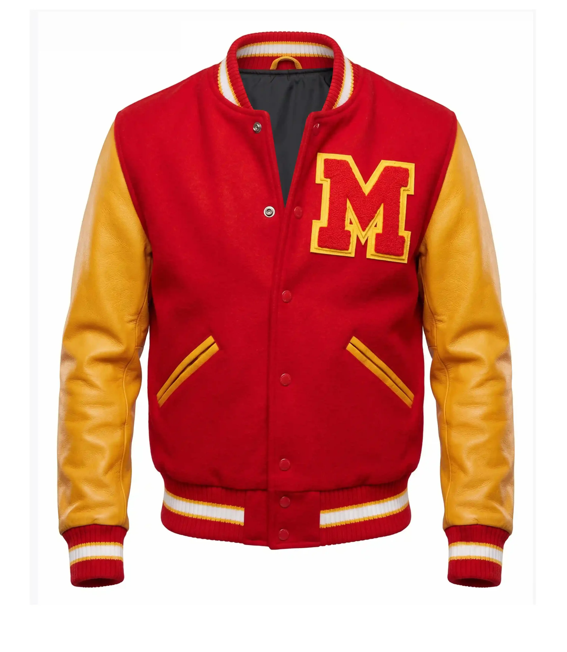 Mens Embroidered M MJ Thriller Jacket
