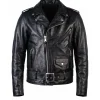 Marlon Brando Leather Jacket | Black Motorcycle Style