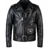 Marlon Brando Leather Jacket | Black Motorcycle Style
