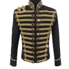 Our black parade jacket gets its inspiration from Michael Jackson jacket military style – Wool fabric with golden braided nifty handiwork. Enjoy free shipping