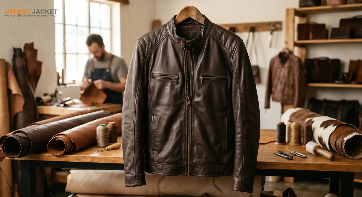 Expert guide to men's lambskin leather jacket – what nobody tells you about quality, feel, and durability. Learn to spot fakes, care tips, and styling. Trusted since 2013.