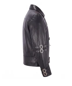 Alternative view of Mens MJ Black Leather World Tour Bad Jacket