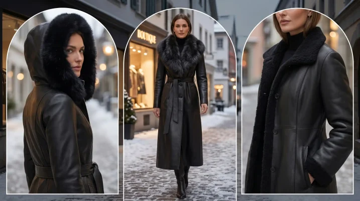 Women's Long Leather Coats – The Best Winter Investment That Will Last for Decades