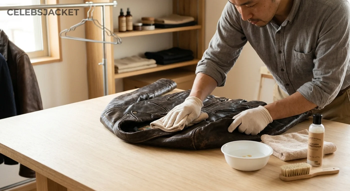 Learn how to clean a leather jacket safely, remove stains, condition the leather, and store it properly to keep it soft, stylish, and long-lasting.