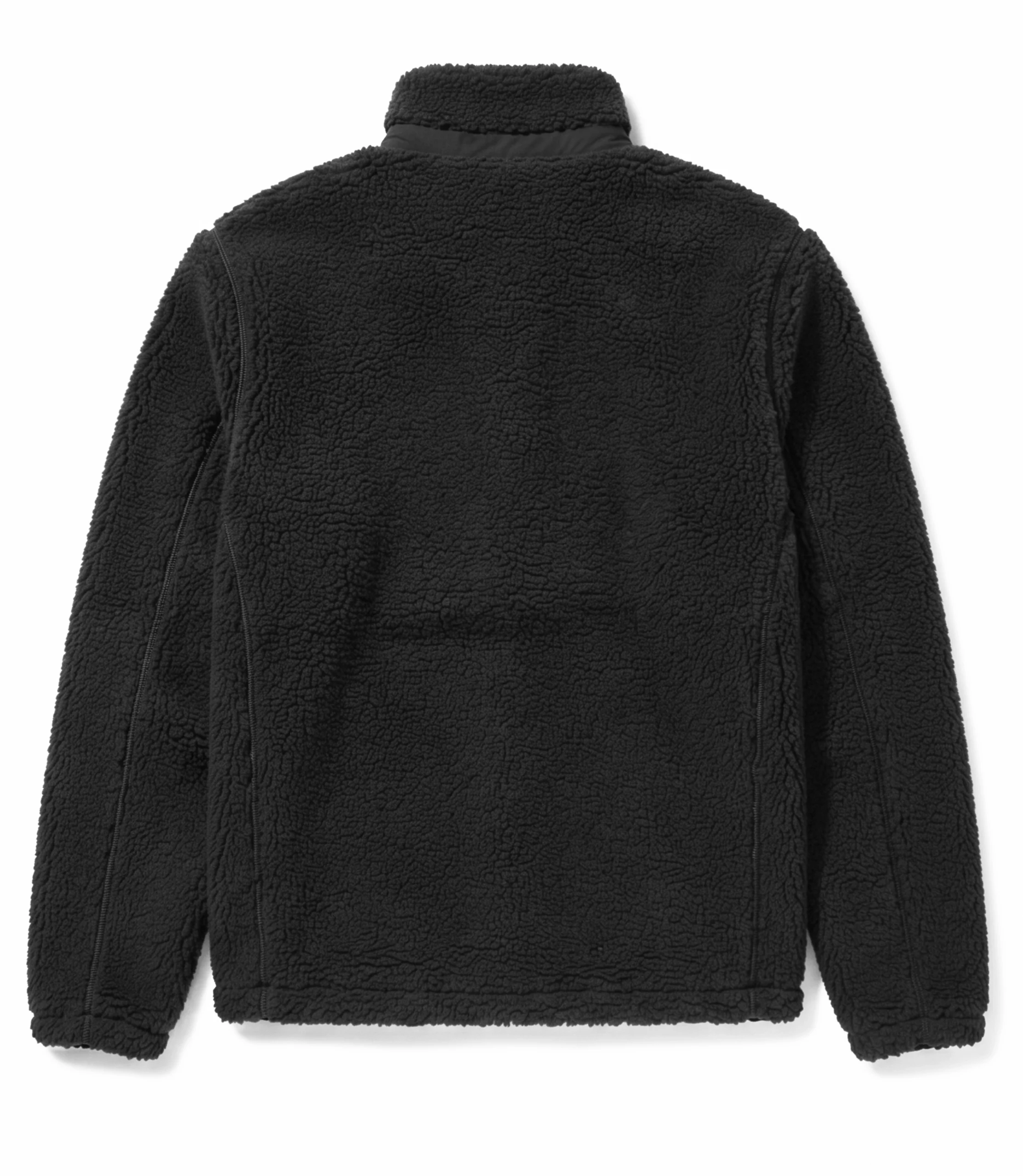 Mens Black Columbia Sherpa Fleece Jacket - Image 2