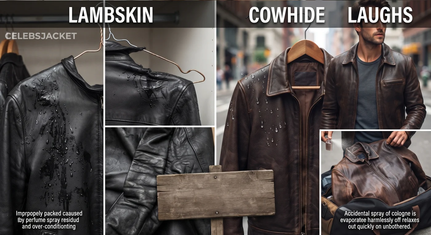 The Worst Thing You Can Do to a Lambskin Jacket | Lambskin vs Cowhide