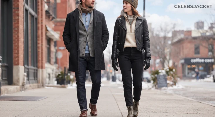 How to Layer Jackets in Winter: Leather, Wool, Fleece