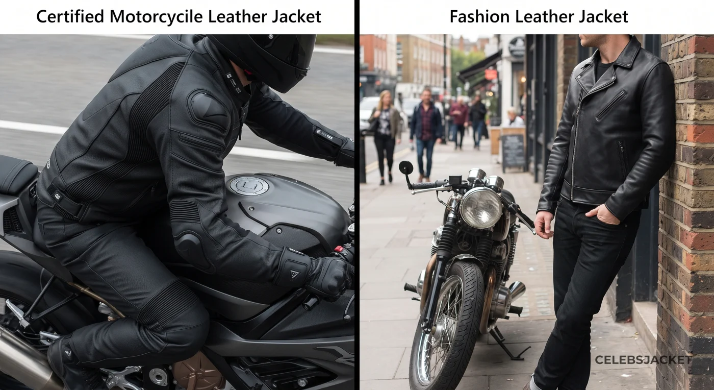 Motorcycle vs Fashion Leather Jackets: Key Differences