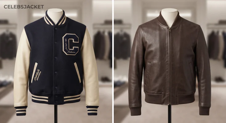 Varsity Jacket vs Bomber Jacket: Key Differences